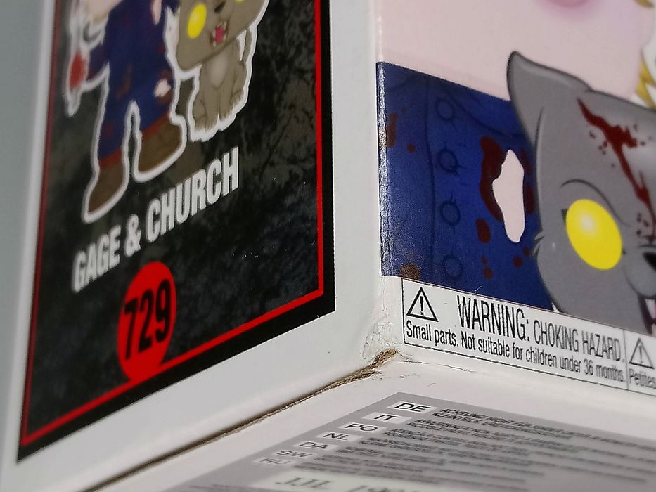 729 Gage & Church - Horror - Pet Sematary - Box Damaged Funko POP