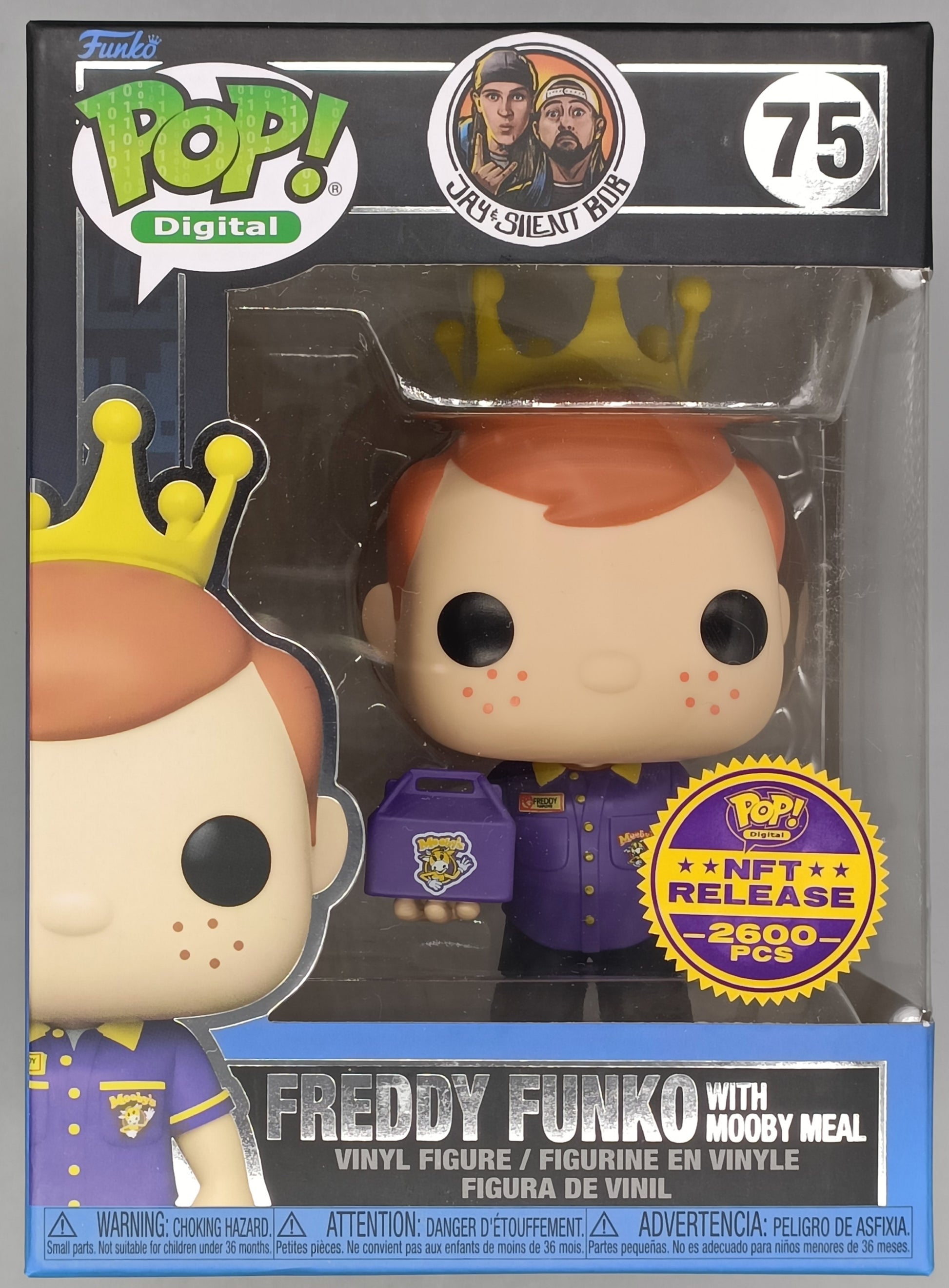 75 Freddy Funko (with Mooby Meal) Digital 2600pc - Box Damaged Funko POP