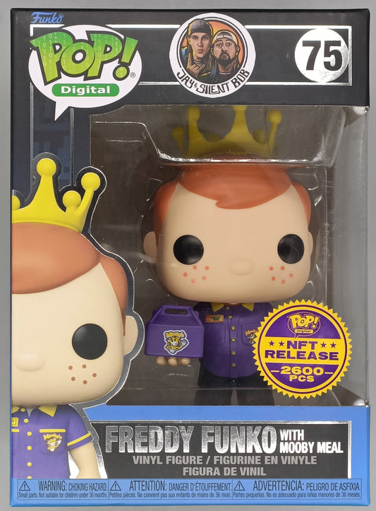 75 Freddy Funko (with Mooby Meal) Digital 2600pc - Box Damaged Funko POP