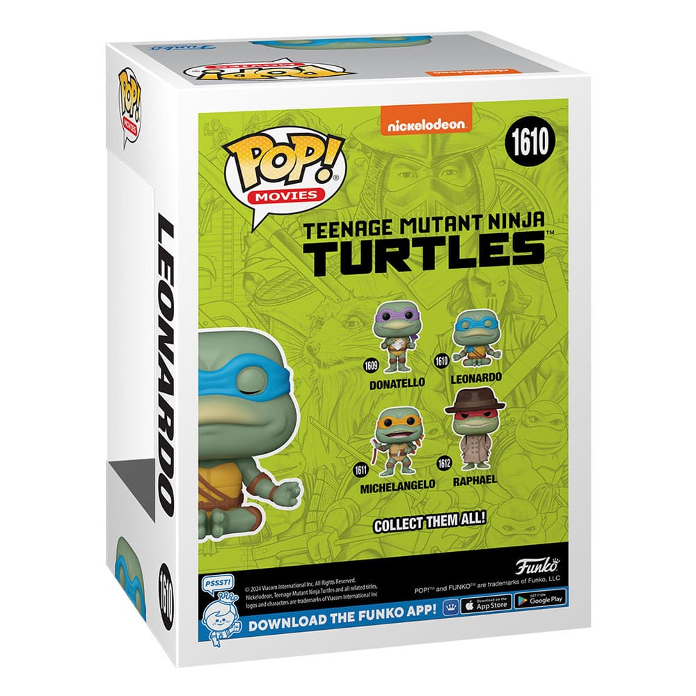 1610 Leonardo (Meditating) - Teenage Mutant Ninja Turtles Funko POP - Brand New