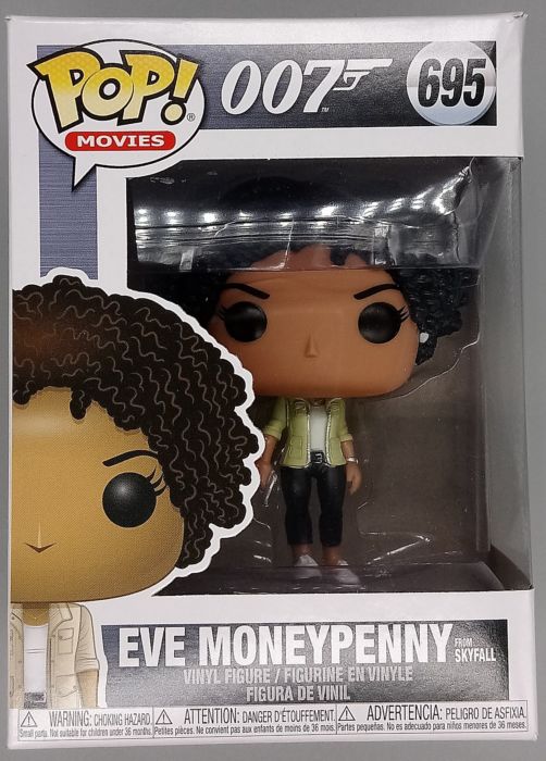 695 Eve Moneypenny (from Skyfall) - James Bond Funko POP - Box Damaged