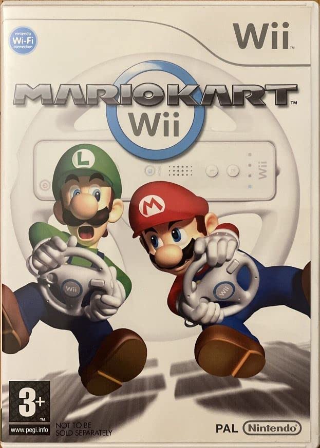 Mario Kart (No Wheel) for Nintendo Wii [Disc Only - No Box or Instructions] Nintendo