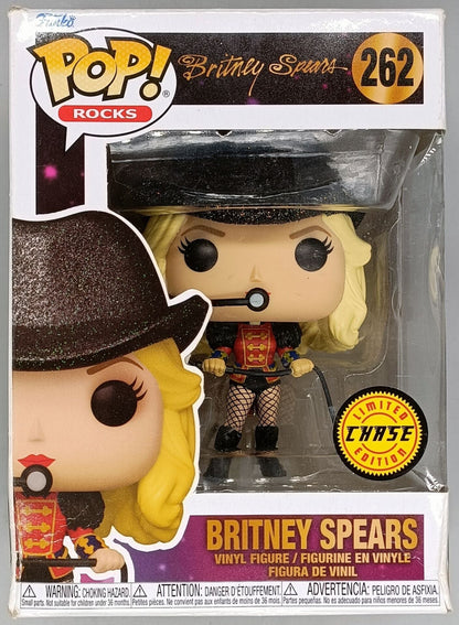 262 Britney Spears (Circus- w/ Hat) Chase - Rocks - Funko POP - Box Damaged Funko