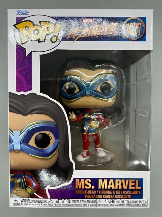 1077 Ms. Marvel - Marvel Ms. Marvel Funko POP - FanofThings.co.uk