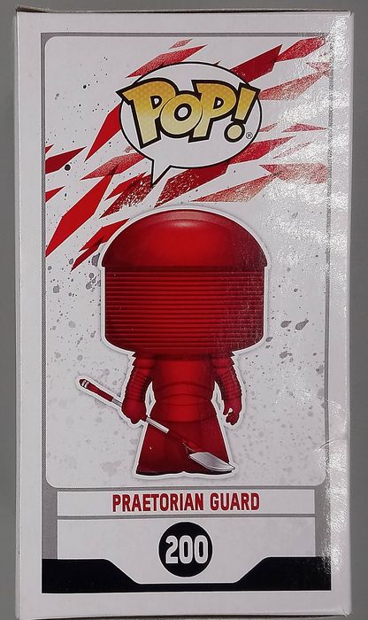 200 Praetorian Guard - Star Wars - The Last Jedi Box Damaged Funko POP