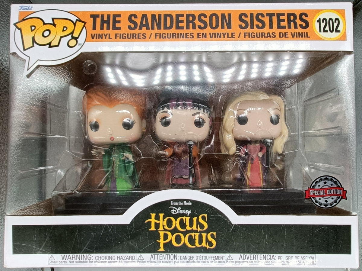 1202 The Sanderson Sisters (I Put a Spell on You) Movie Moment Disney Hocus Pocus Funko POP Funko