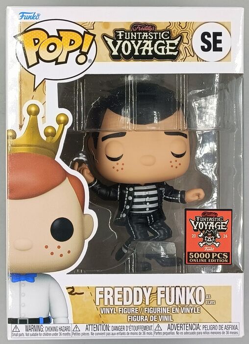 SE Freddy Funko as Elvis - Funtastic Voyage Funko POP - Brand New Funko
