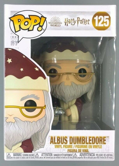 125 Albus Dumbledore (Holiday) - Harry Potter - Funko POP - Box Damaged