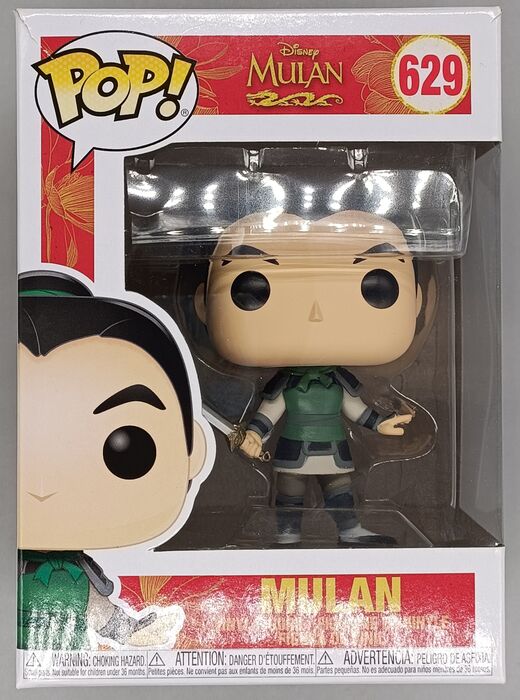 629 Mulan (as Ping) - Disney Mulan - Box Damaged Funko POP Funko