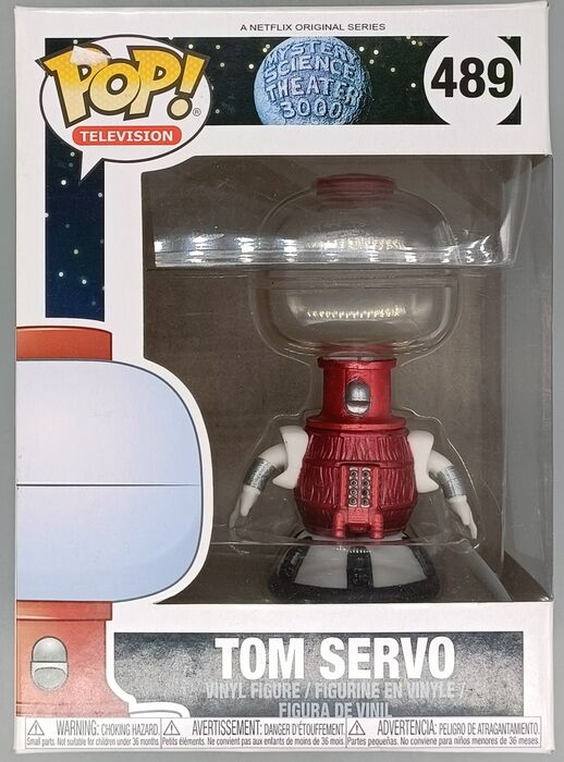 489 Tom Servo - Mystery Science Theater 3000 - Box Damaged Funko POP