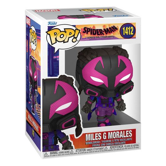1412 Miles G Morales - Marvel Spiderman Across the Spider-Verse Funko POP - Brand New