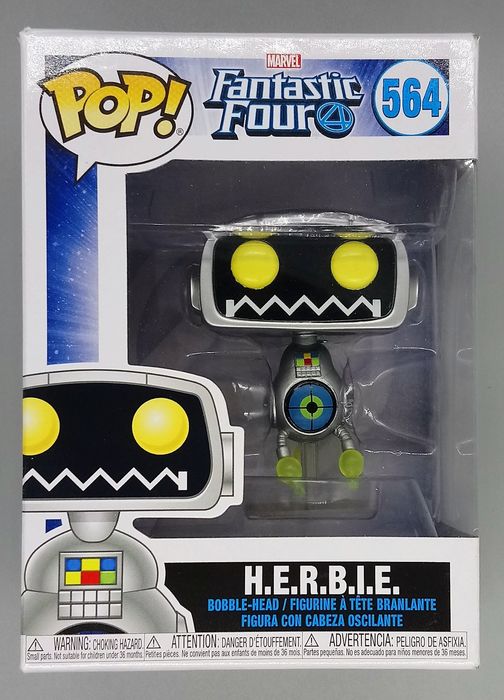 564 H.E.R.B.I.E. - Marvel Fantastic Four Funko POP