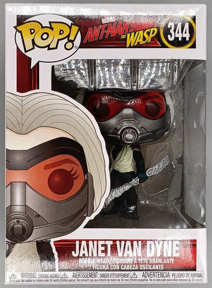 344 Janet van Dyne - Marvel Ant-Man & The Wasp Box Damaged Funko POP Funko