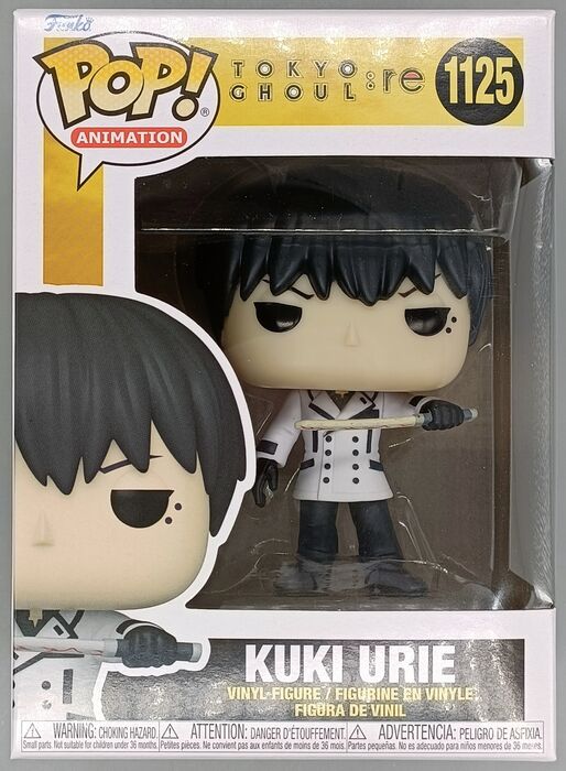 1125 Kuki Urie - Tokyo Ghoul: Re - Brand New Funko POP in Protector Funko