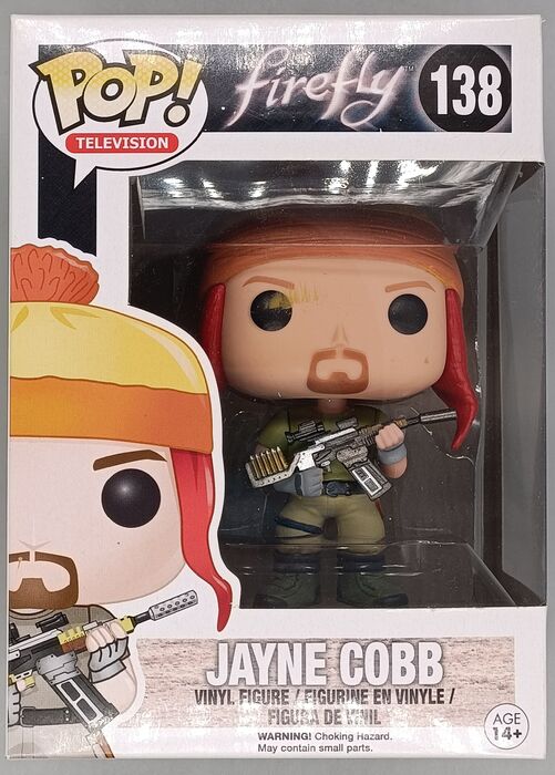 138 Jayne Cobb - Firefly - Box Damaged Funko POP