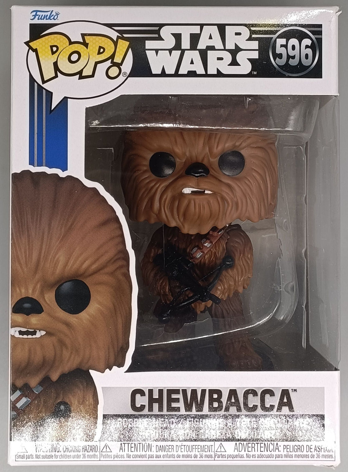 596 Chewbacca - Star Wars - Funko POP - Box Damaged