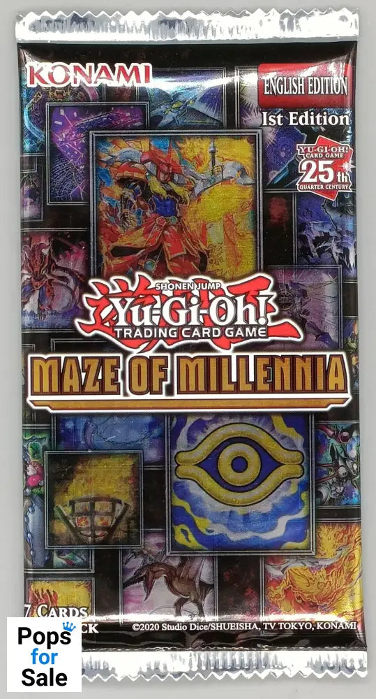 Yu-Gi-Oh! Trading Card Game Maze of Millenia 7-Card Booster Pack Yu-Gi-Oh