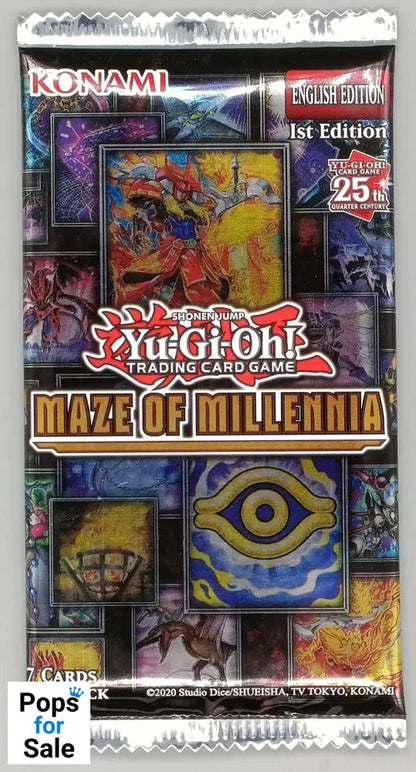 Yu-Gi-Oh! Trading Card Game Maze of Millenia 7-Card Booster Pack Yu-Gi-Oh