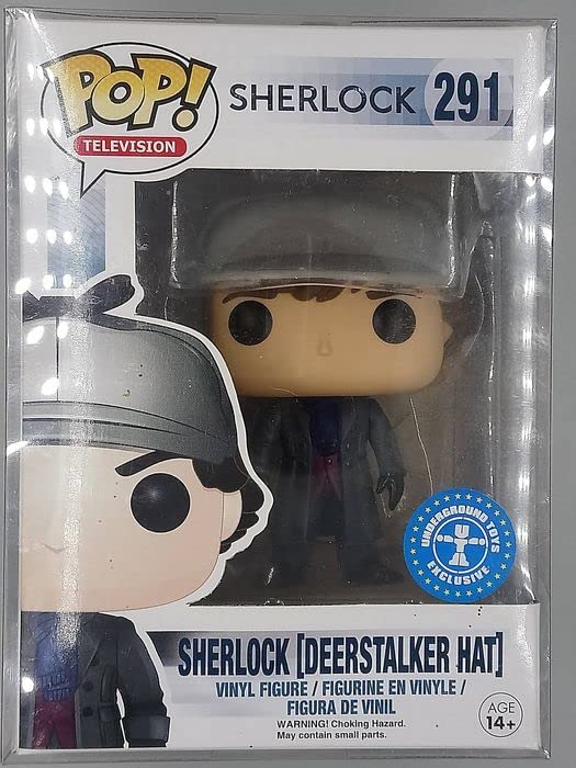 291 Sherlock (Deerstalker Hat) - Sherlock Funko POP - Box Damaged