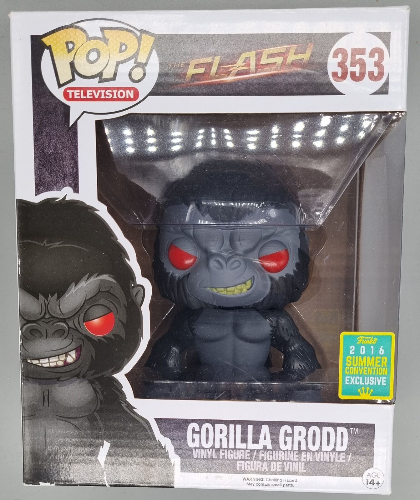 353 Gorilla Grodd - 6 Inch - The Flash - 2016 Con Funko POP