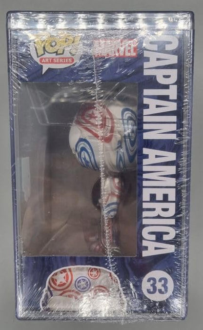33 Captain America (Falcon) - Art Series - Marvel Funko POP
