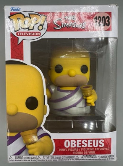 1203 Obeseus - The Simpsons - Box Damaged Funko POP