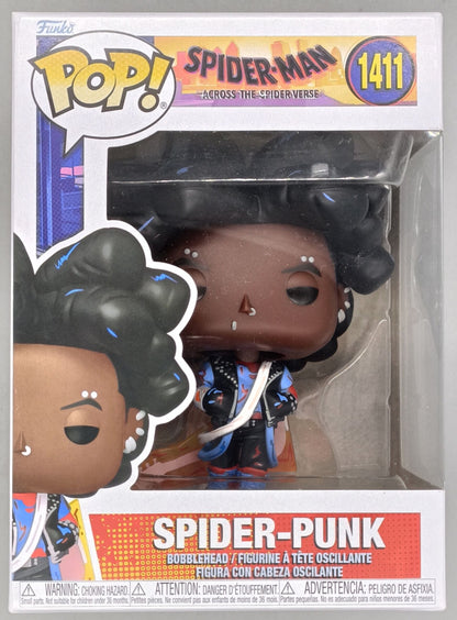 1411 Spider-Punk - Marvel Spiderman Across the Spider-verse Funko POP - Box Damaged