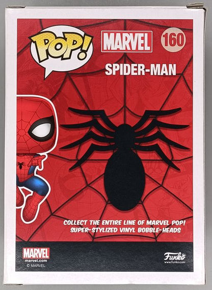 160 Spider-Man (Action Pose) - Marvel Collector Box Damaged Funko POP