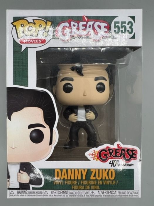553 Danny Zuko - Grease 40th Anniversary - Box Damaged Funko POP Funko