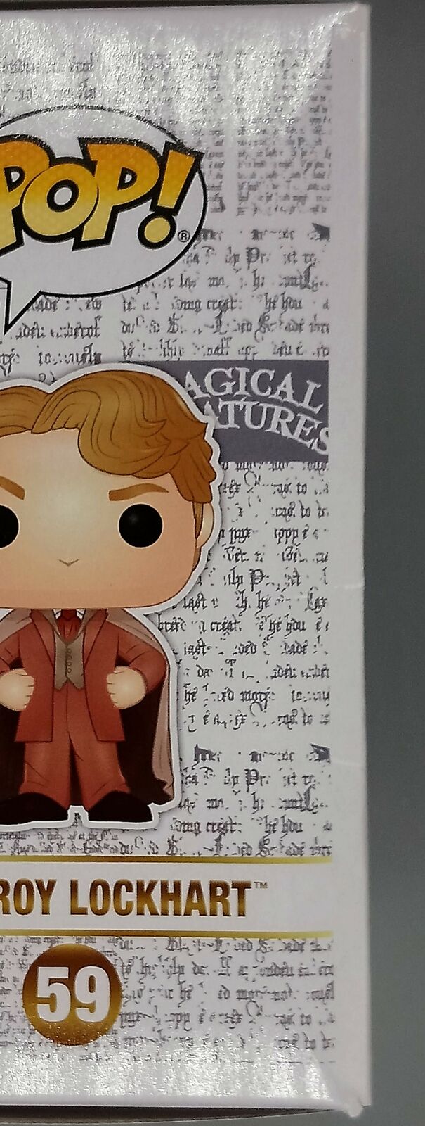 59 Gilderoy Lockhart (Blue Suit) Harry Potter - Box Damaged Funko POP