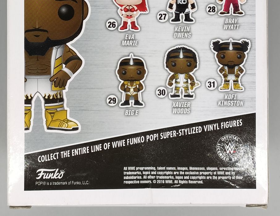 31 Kofi Kingston - WWE - Box Damaged Funko POP
