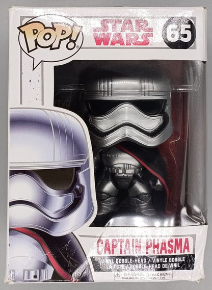 65 Captain Phasma (Last Jedi) - Star Wars - Funko POP - Box Damaged