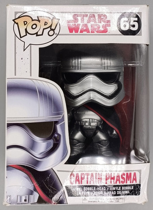 65 Captain Phasma (Last Jedi) - Star Wars - Funko POP - Box Damaged