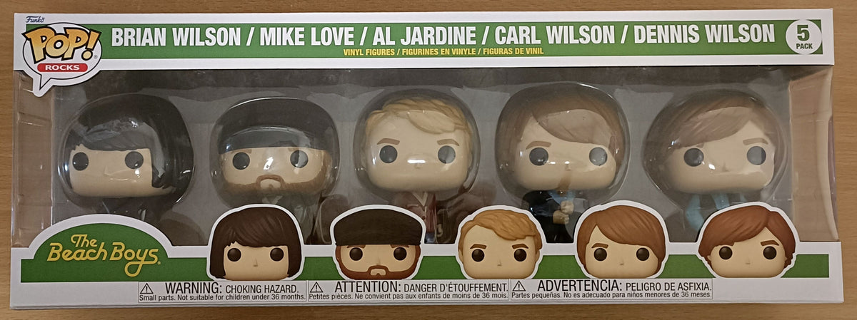 5 Pack The Beach Boys - Rocks Funko POP - Brand New