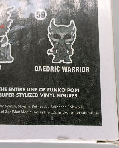 59 Daedric Warrior - Elder Scrolls Skyrim - Funko POP - Box Damaged