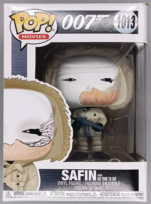 1013 Safin (from No Time to Die) James Bond - Box Damaged Funko POP Funko