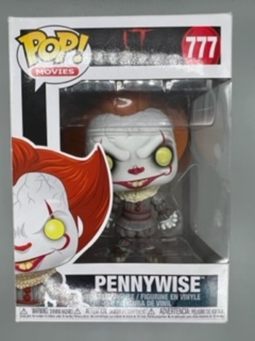 777 Pennywise (w/ Open Arms) - Horror - IT 2 - Box Damaged Funko POP