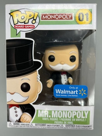 01 Mr. Monopoly - Board Games - Box Damaged Funko POP Funko