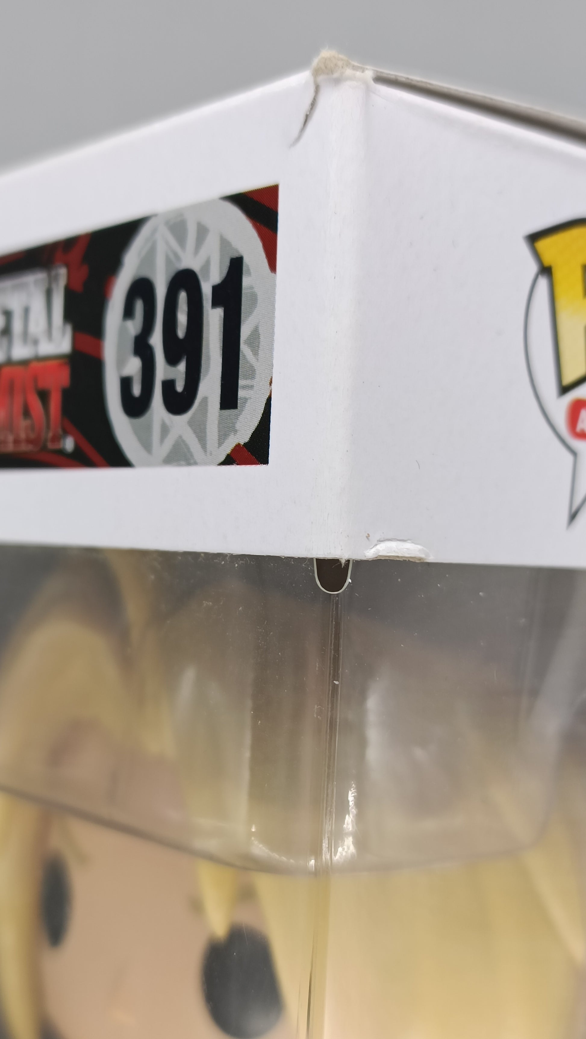 391 Edward Elric - Full Metal Alchemist - Box Damaged Funko POP