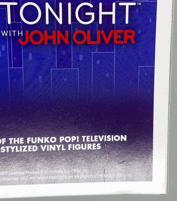 312 John Oliver - Last Week Tonight - Box Damaged Funko POP