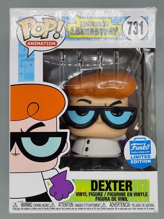 731 Dexter - Dexter's Laboratory - Box Damaged Funko POP