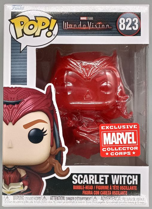 823 Scarlet Witch (Red) - Marvel Wandavision MCC Funko POP