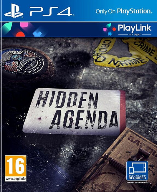 Hidden Agenda for Sony Playstation 4 (PS4) - [New] Sony