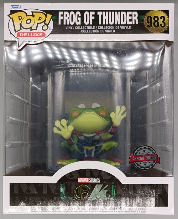 983 Frog of Thunder - Deluxe - Marvel Loki - Box Damaged Funko POP Funko
