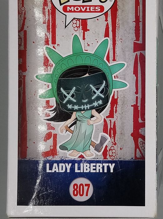 807 Lady Liberty - The Purge Election Year - Funko POP - Box Damaged