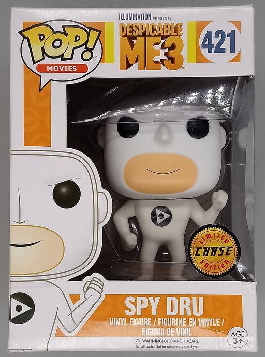 421 Spy Dru - Chase Edition - Despicable Me 3 - Box Damaged Funko POP