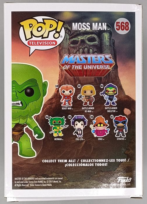 568 Moss Man - Flocked - Masters of the Universe Funko POP