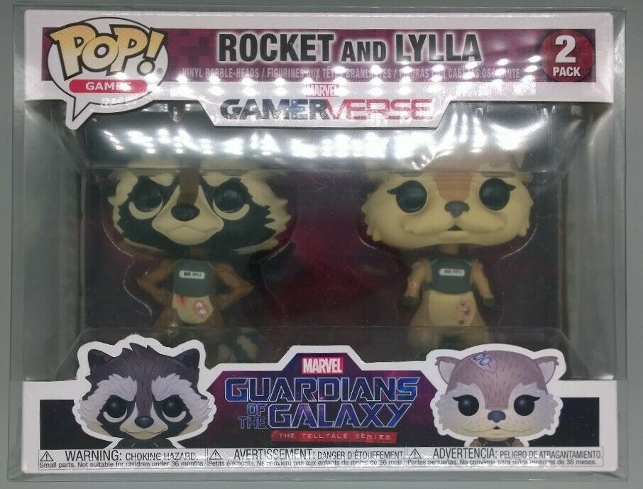 [2 Pack] Rocket and Lylla - Guardians Of The Galaxy Funko POP