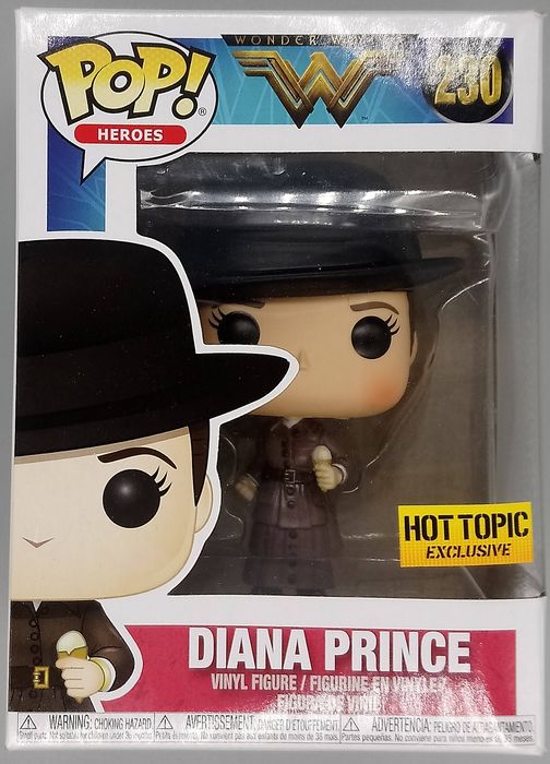230 Diana Prince (Ice Cream) DC Wonder Woman Box Damaged Funko POP Funko