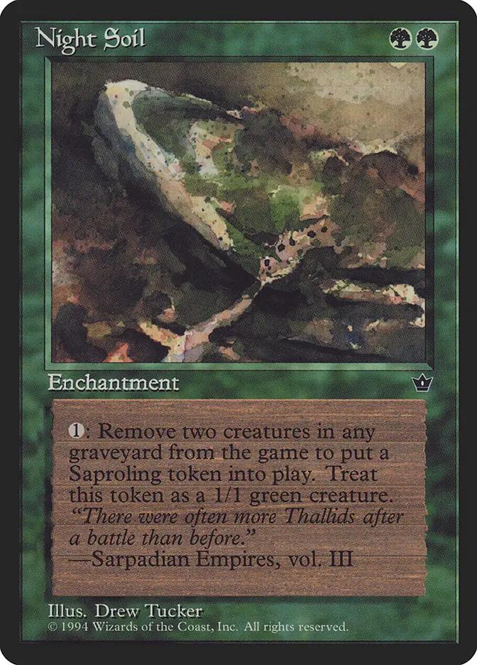 71c - Night Soil - Fallen Empires - Normal - Magic: The Gathering Card